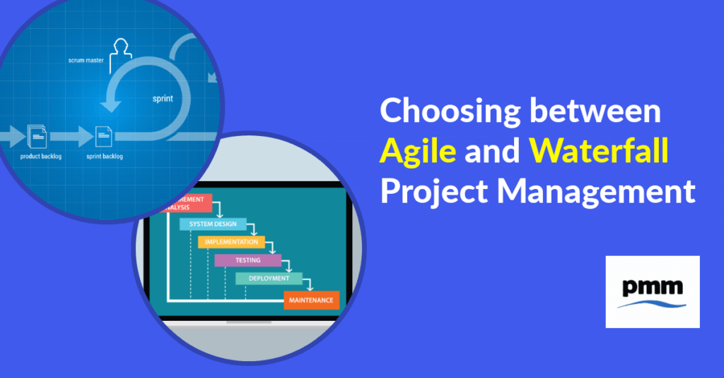 agile and waterfall project management issues for pmo
